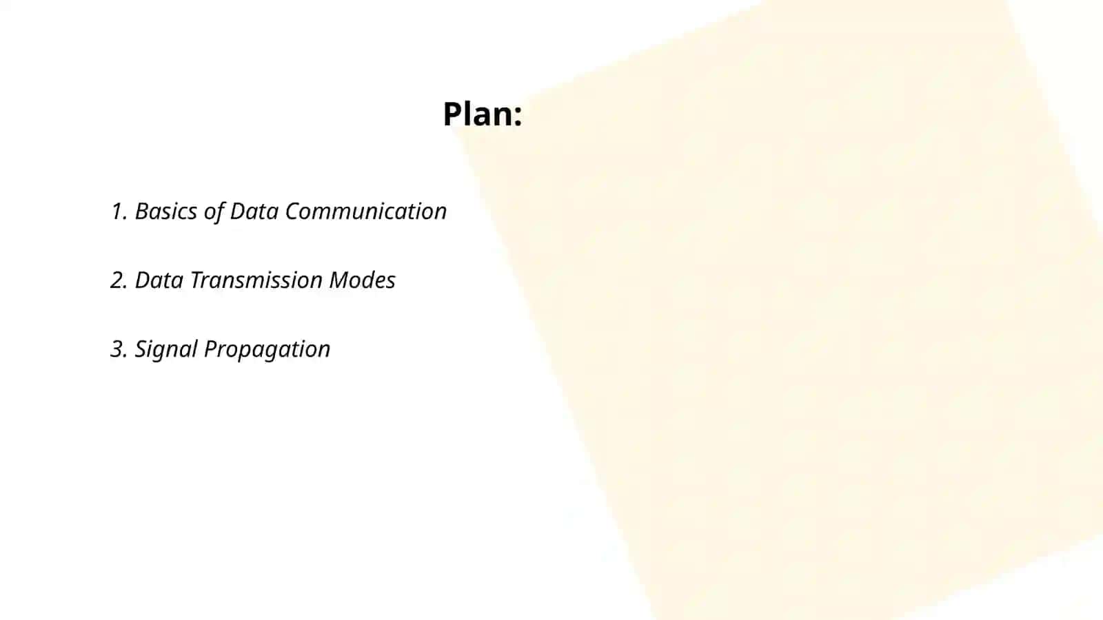 Data Communication Basics 2