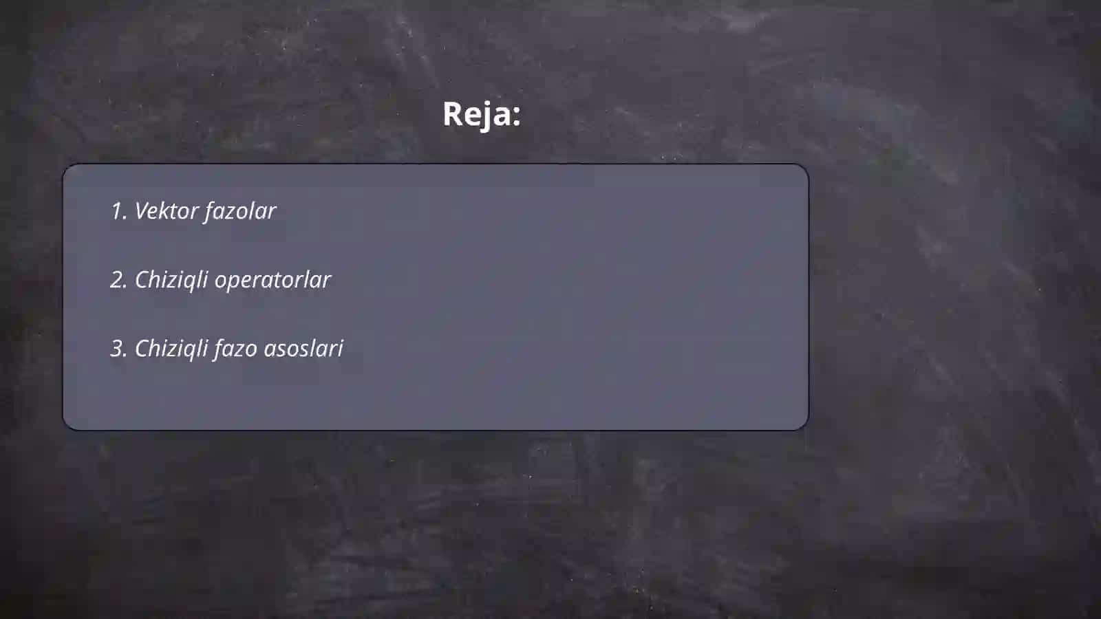 Vektor fazolar 2
