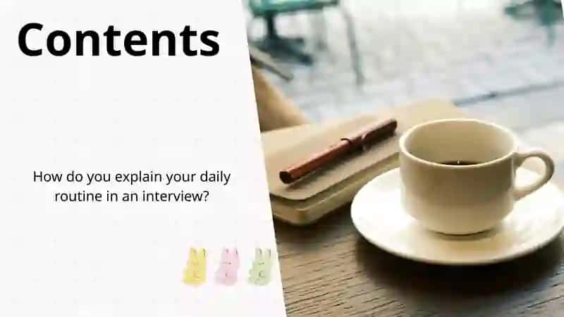 Daily Routine Tips 2