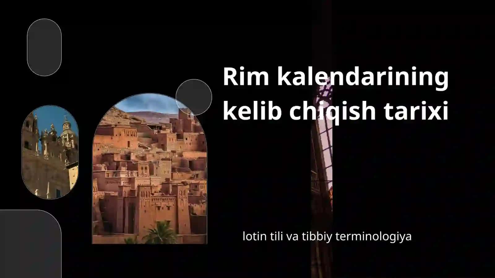 Rim kalendarining kelib chiqish tarixi 2