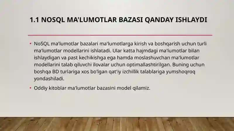 NoSQL bazalari 2