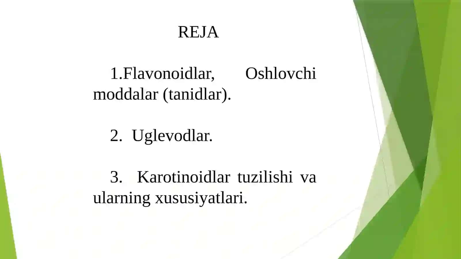 Flavonoidlar, Oshlovchi moddalar (tanidlar) 2