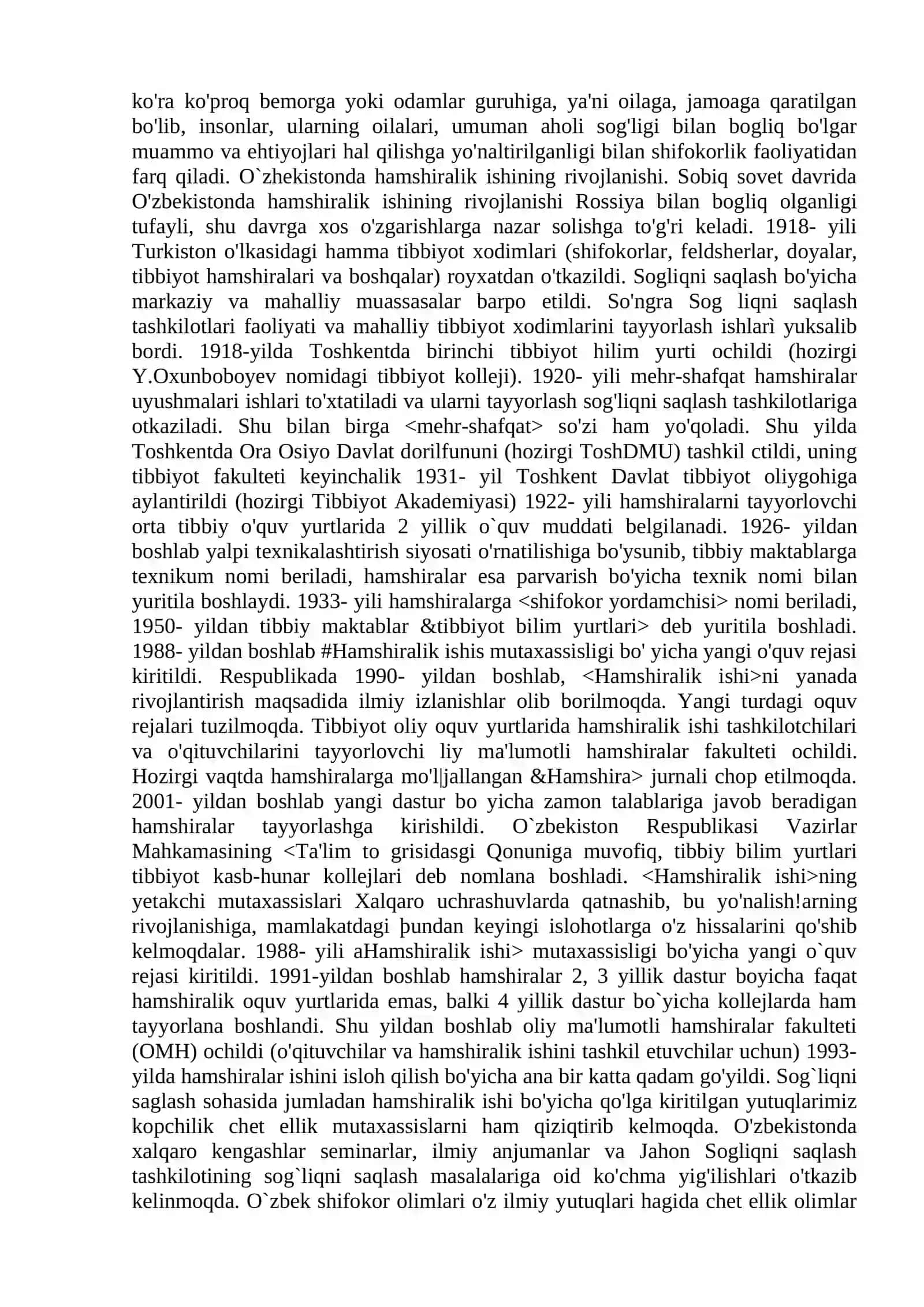 Hamshiralik kasbida bioetika 2