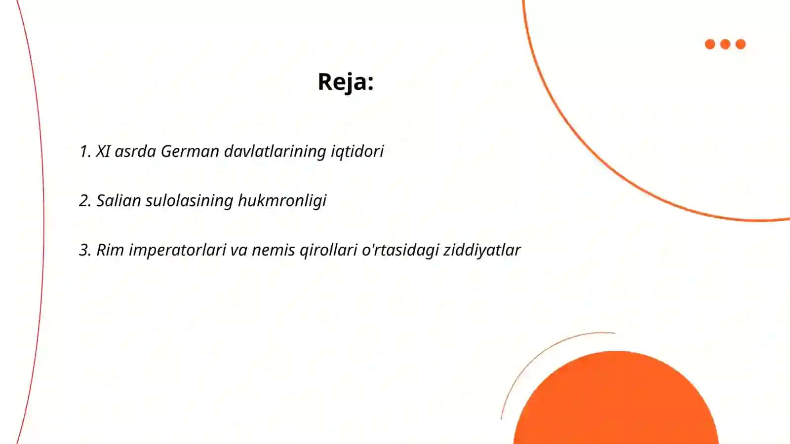 XI-XV asrlarda German davlatlarining rivojlanishi 2