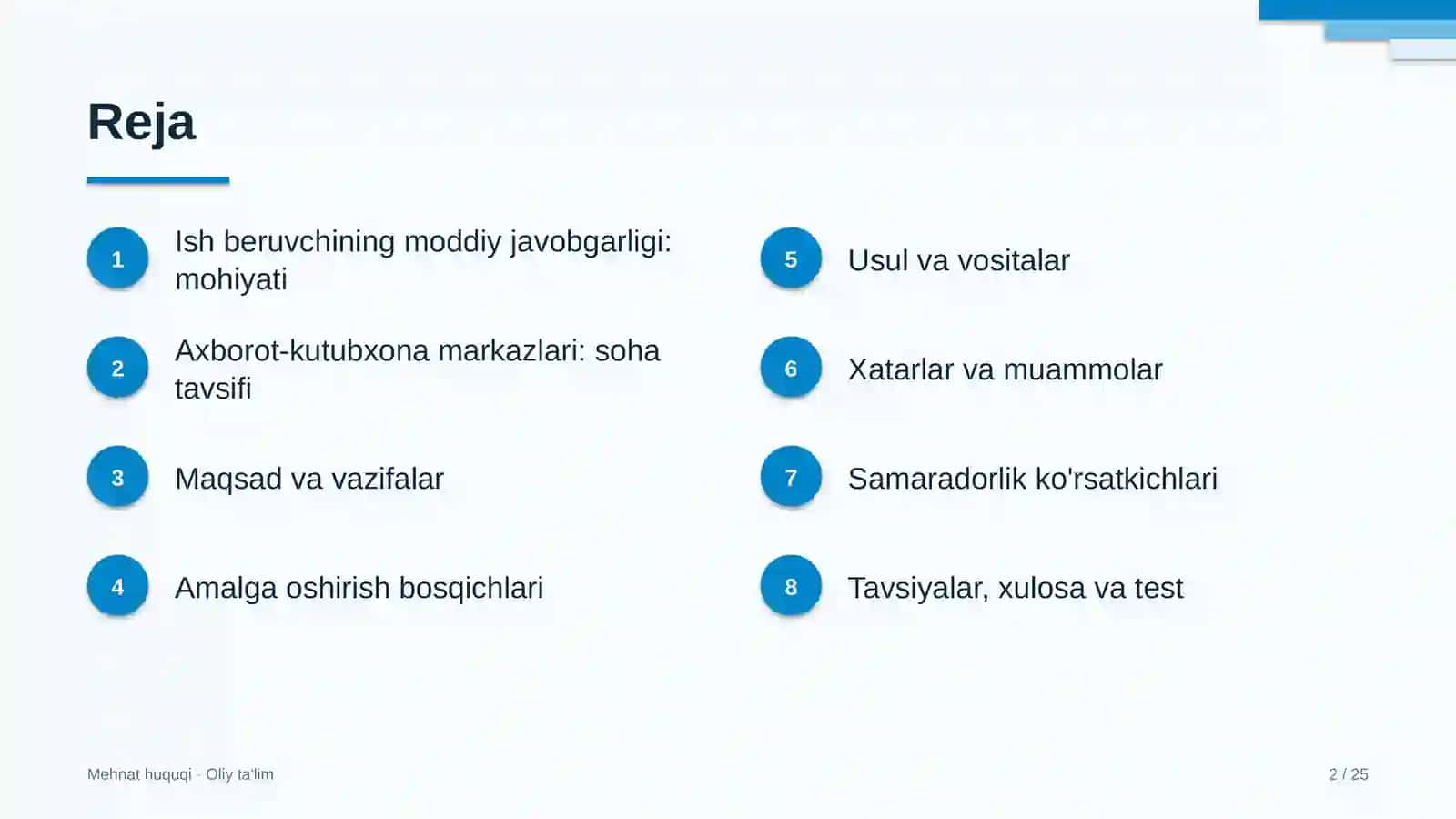 Ish beruvchining moddiy javobgarligi: mohiyati 2