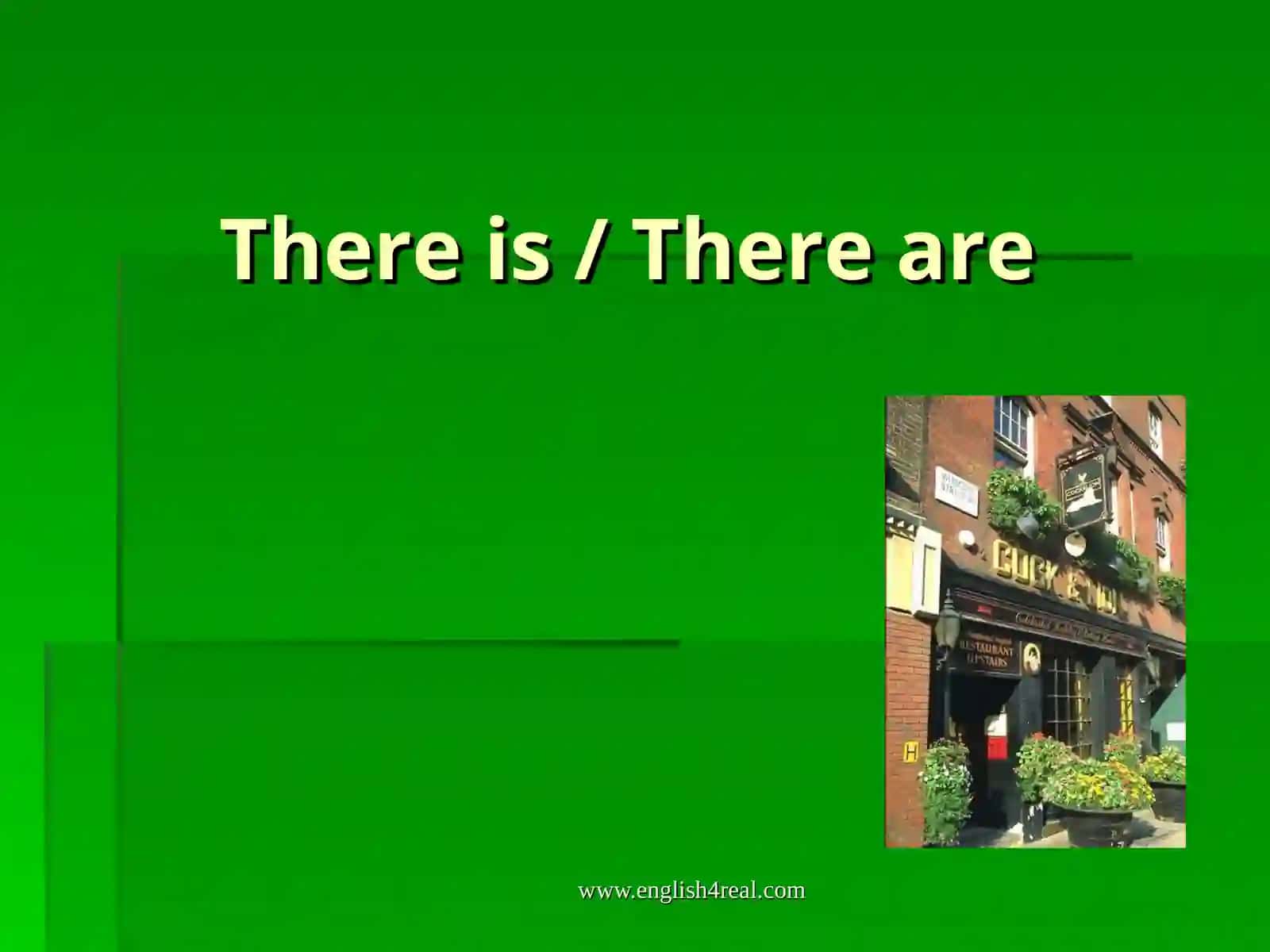 There is and There are 2