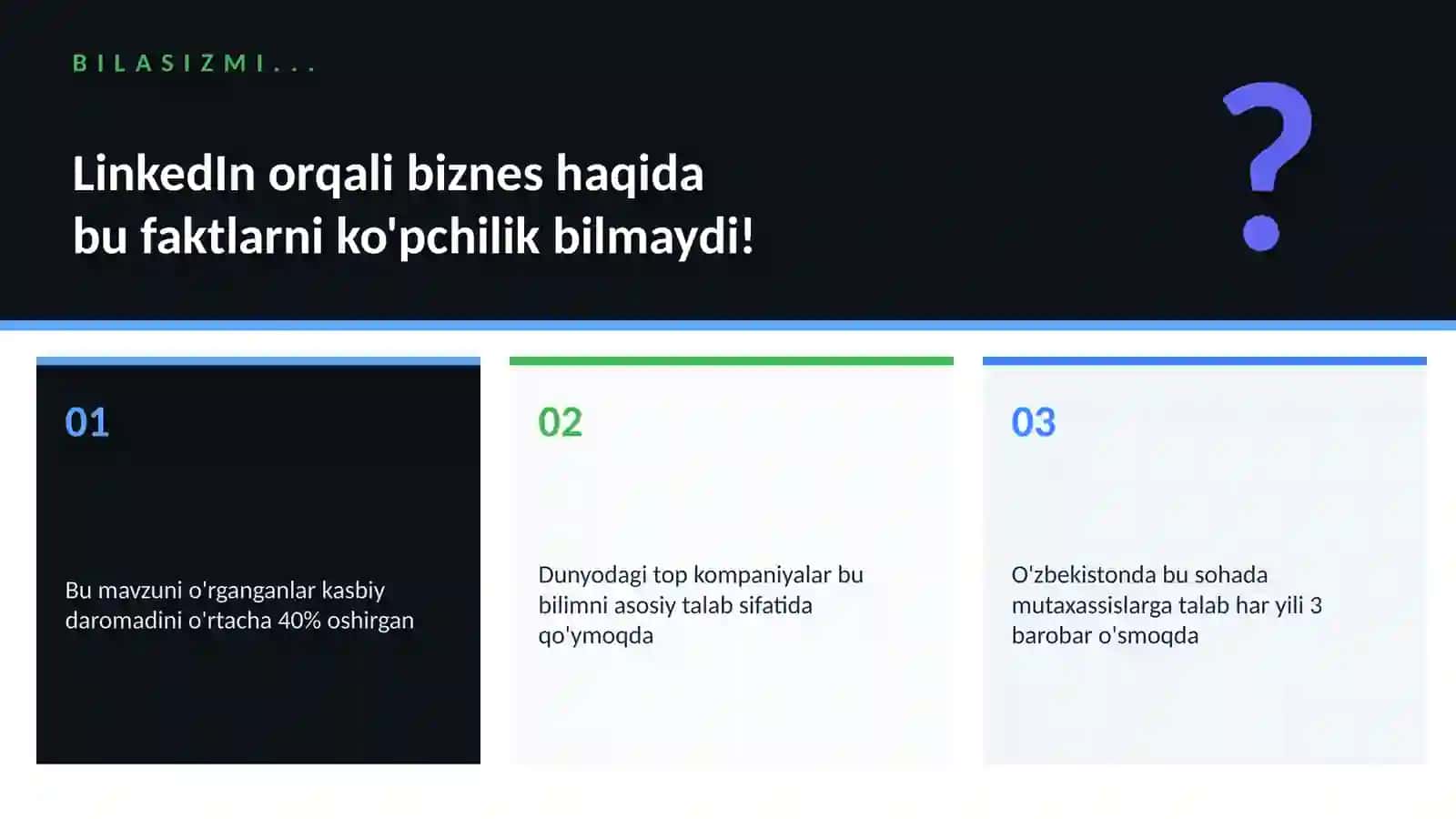 LinkedIn orqali biznes 2
