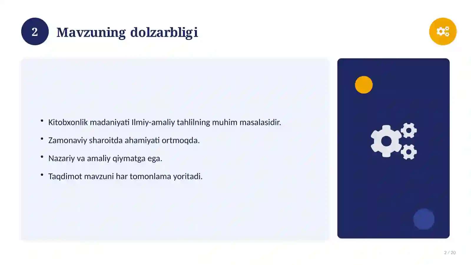 Kitobxonlik madaniyati 2