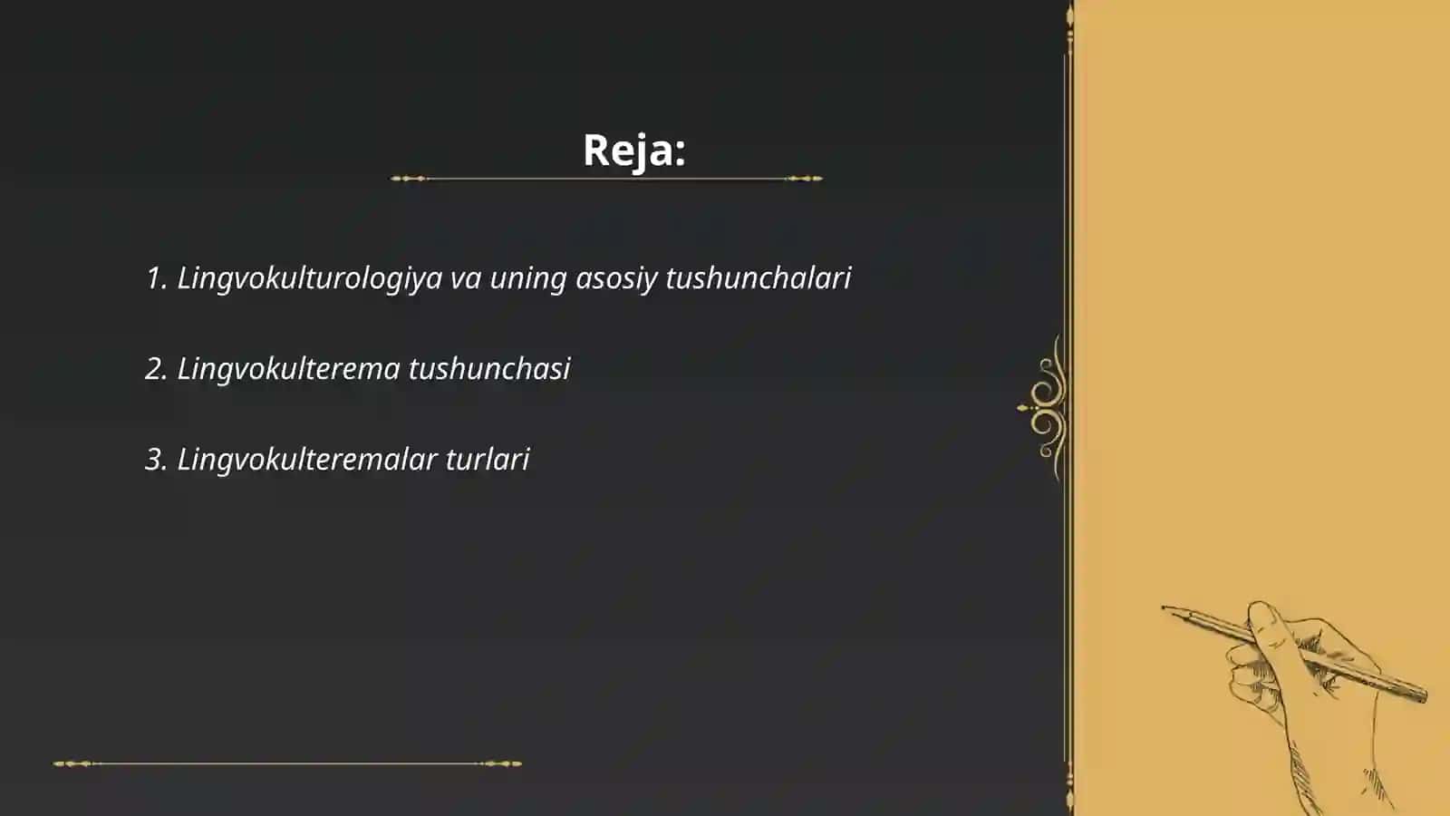 Lingvokulterema va uning turlari 2