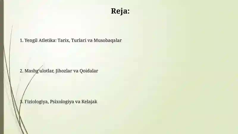 Yengil atletika 2