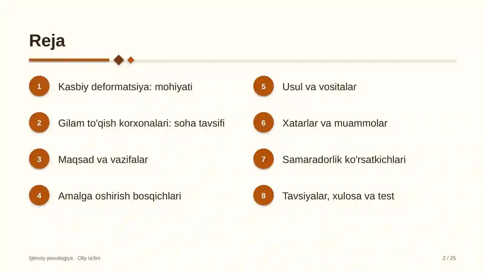 Gilam to'qish korxonalarida kasbiy deformatsiya 2