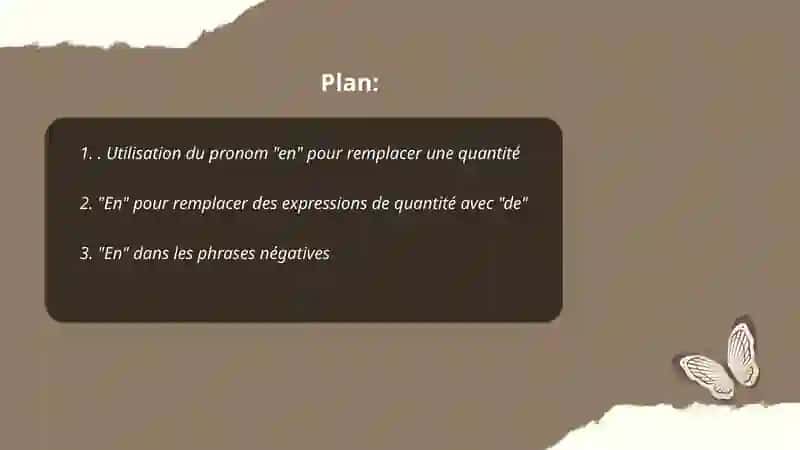Le pronom en (la quantité) 2