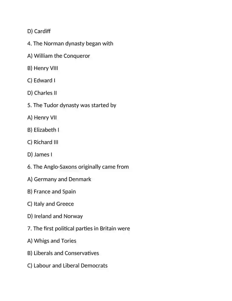 Independent Study on United Kingdom 2