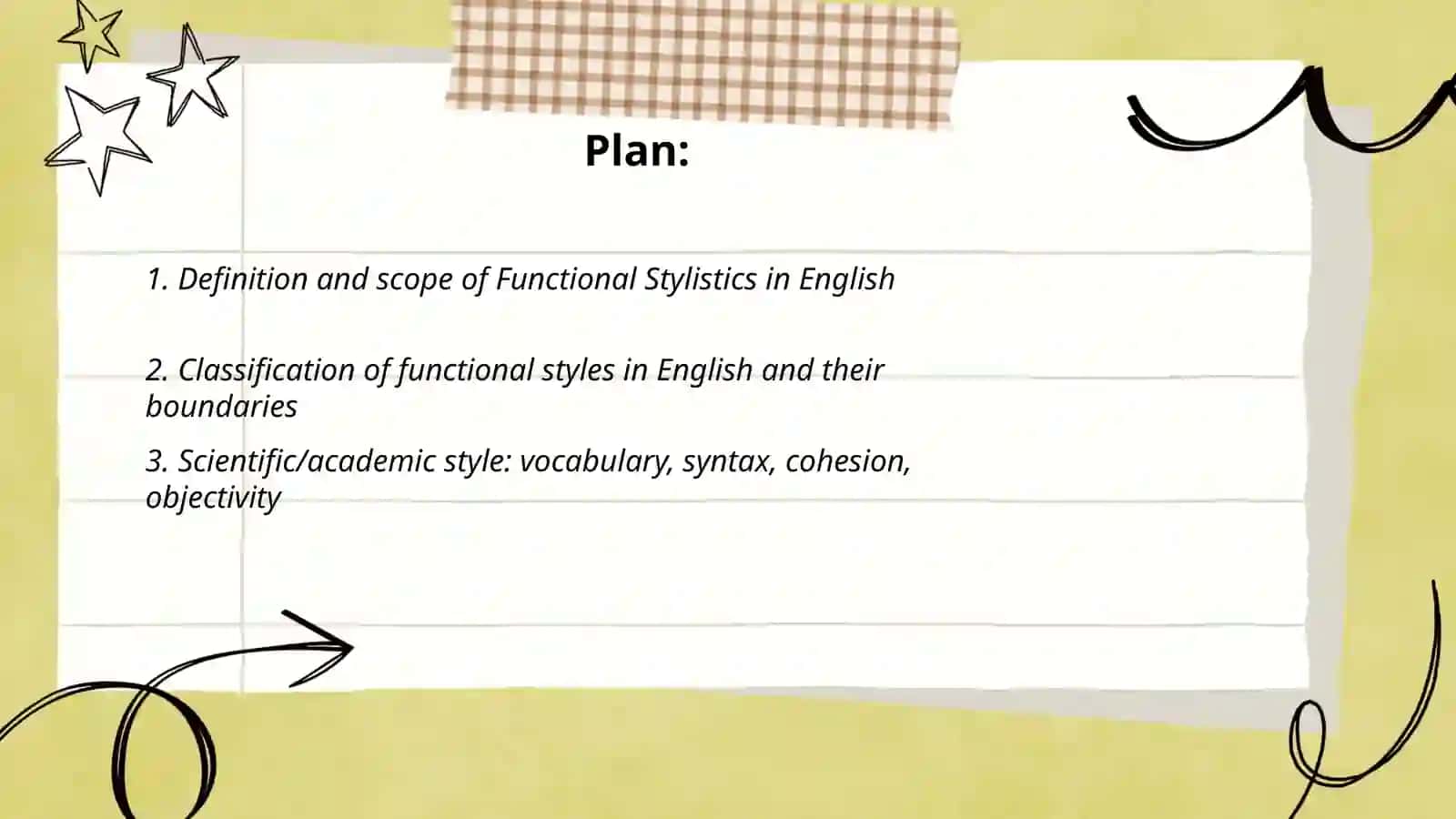 Functional stylistics 2