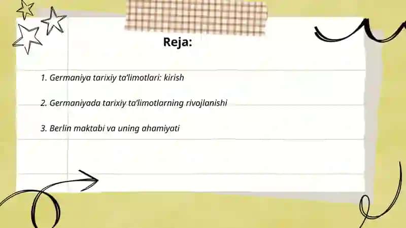Germaniya tarixiy ta’limotlari 2