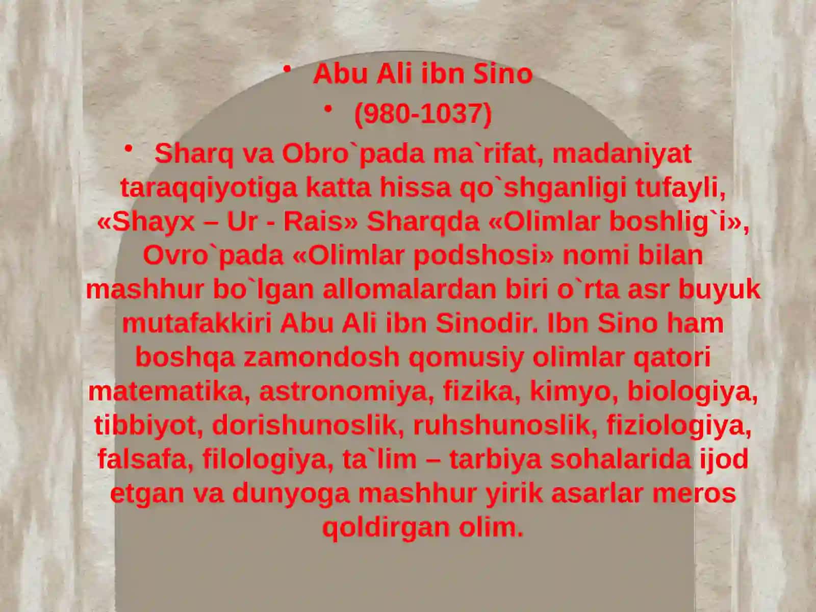 Abu Ali Ibn Sino 2