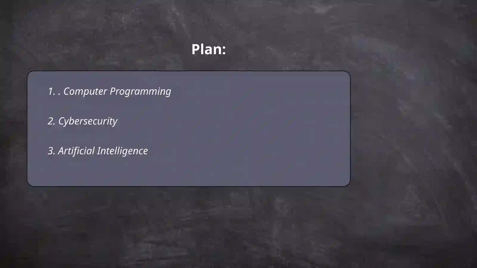 Computer Programming 2