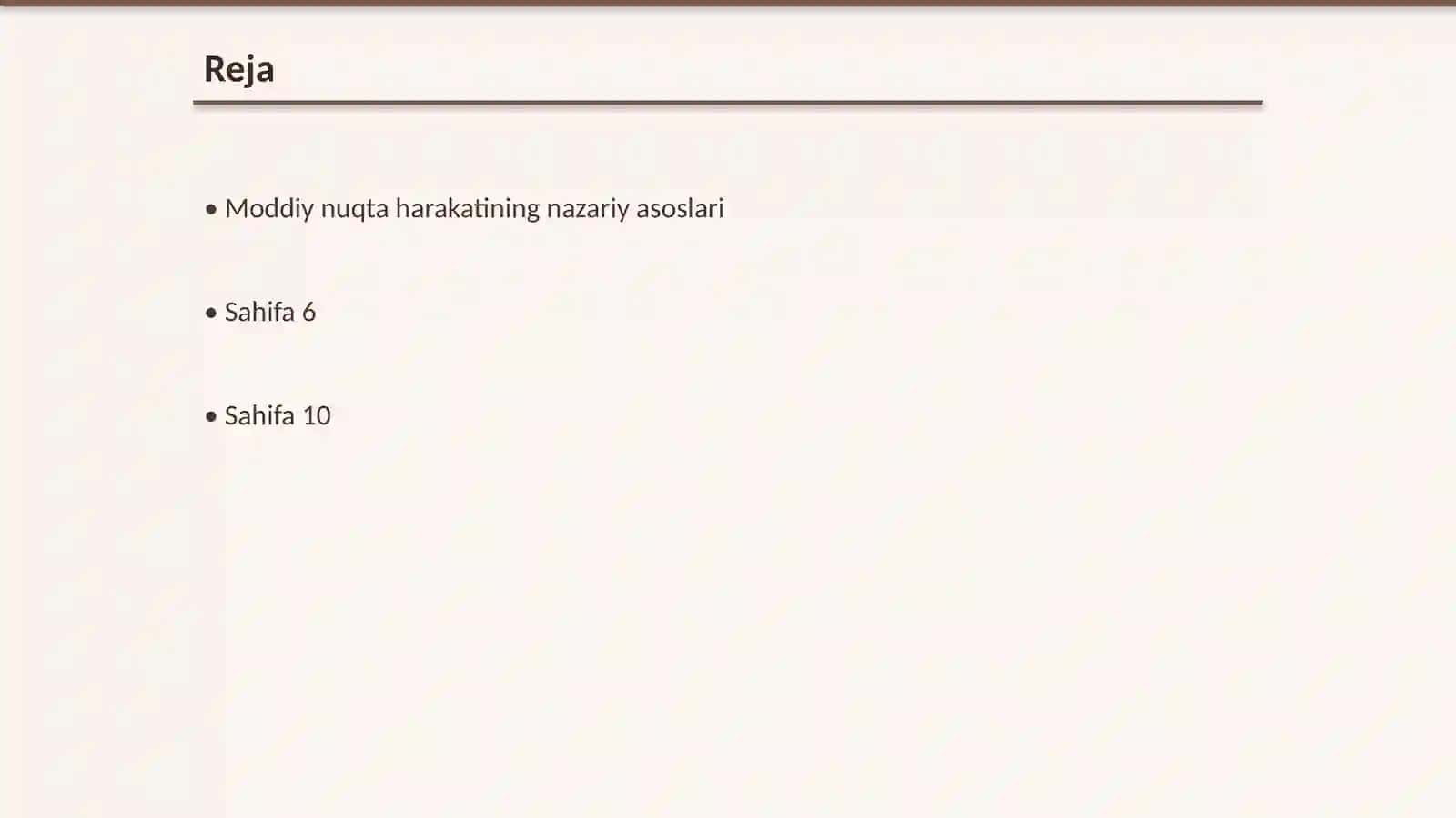 Moddiy nuqtaning harakati 2