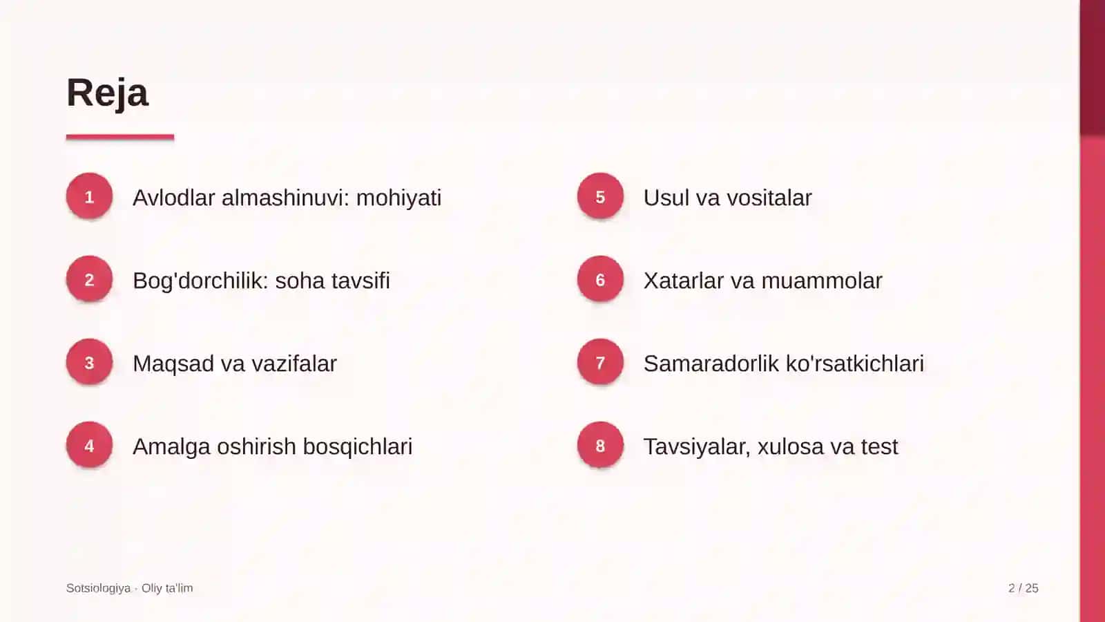 Bog'dorchilik misolida: mohiyati, bosqichlari, usullari va ko'rsatkichlari 2