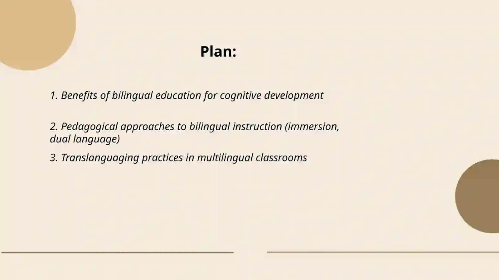 Bilingual education in a multilingual world 2
