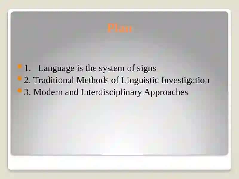 Methods and Ways of Investigating Foreign and Native Languages 2