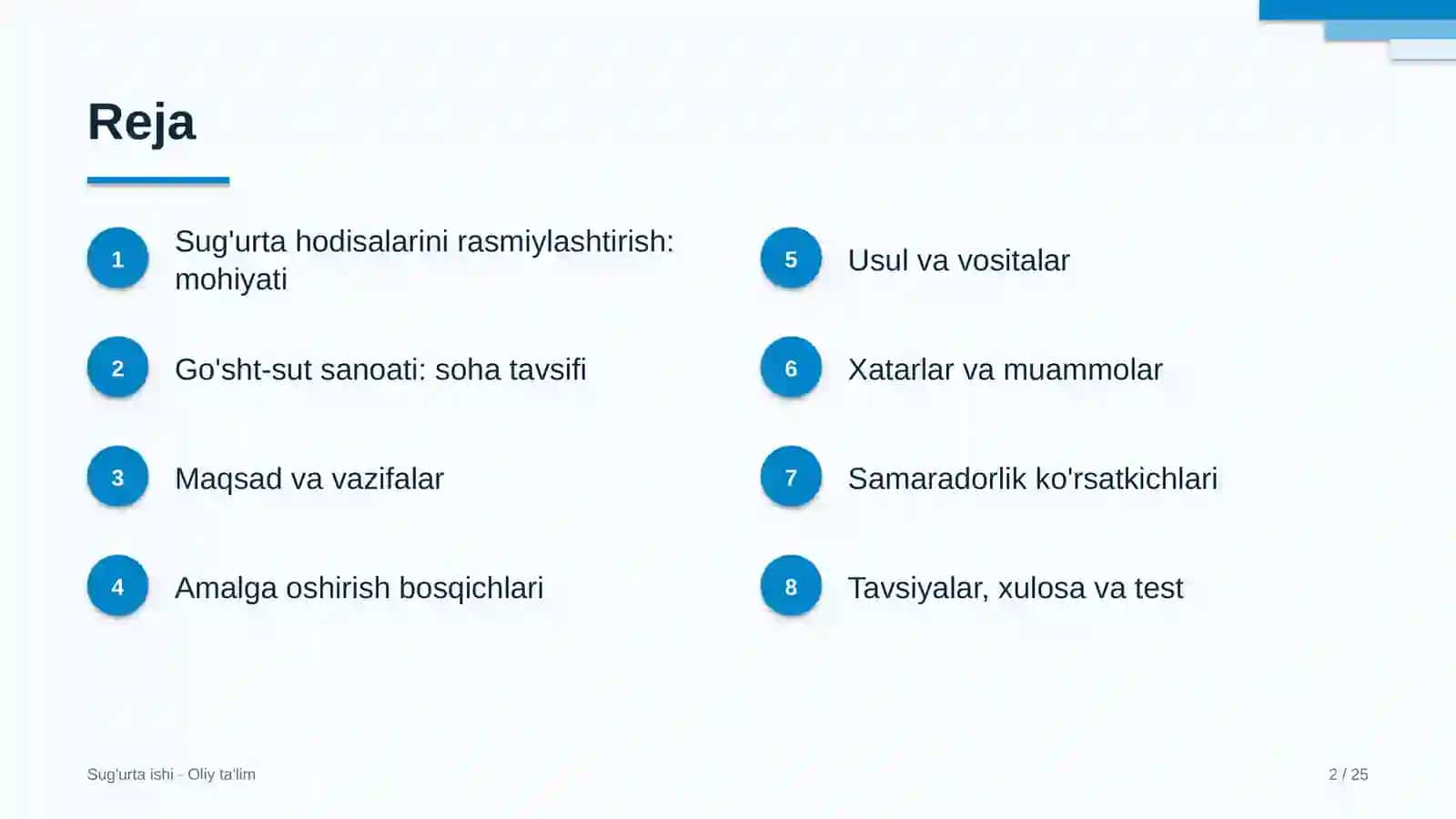 Go'sht-sut sanoatida sug'urta hodisalarini rasmiylashtirish 2