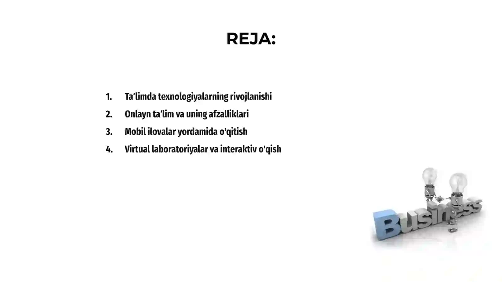Taʼlimda zamonaviy texnalogiyalar 2