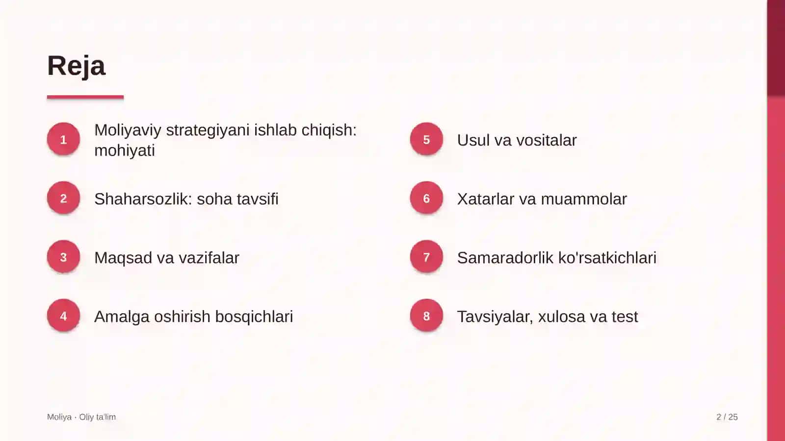 shaharsozlikda moliyaviy strategiyani ishlab chiqish 8756 2