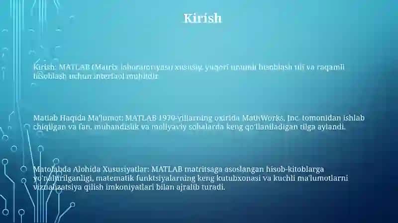 MATLAB 2