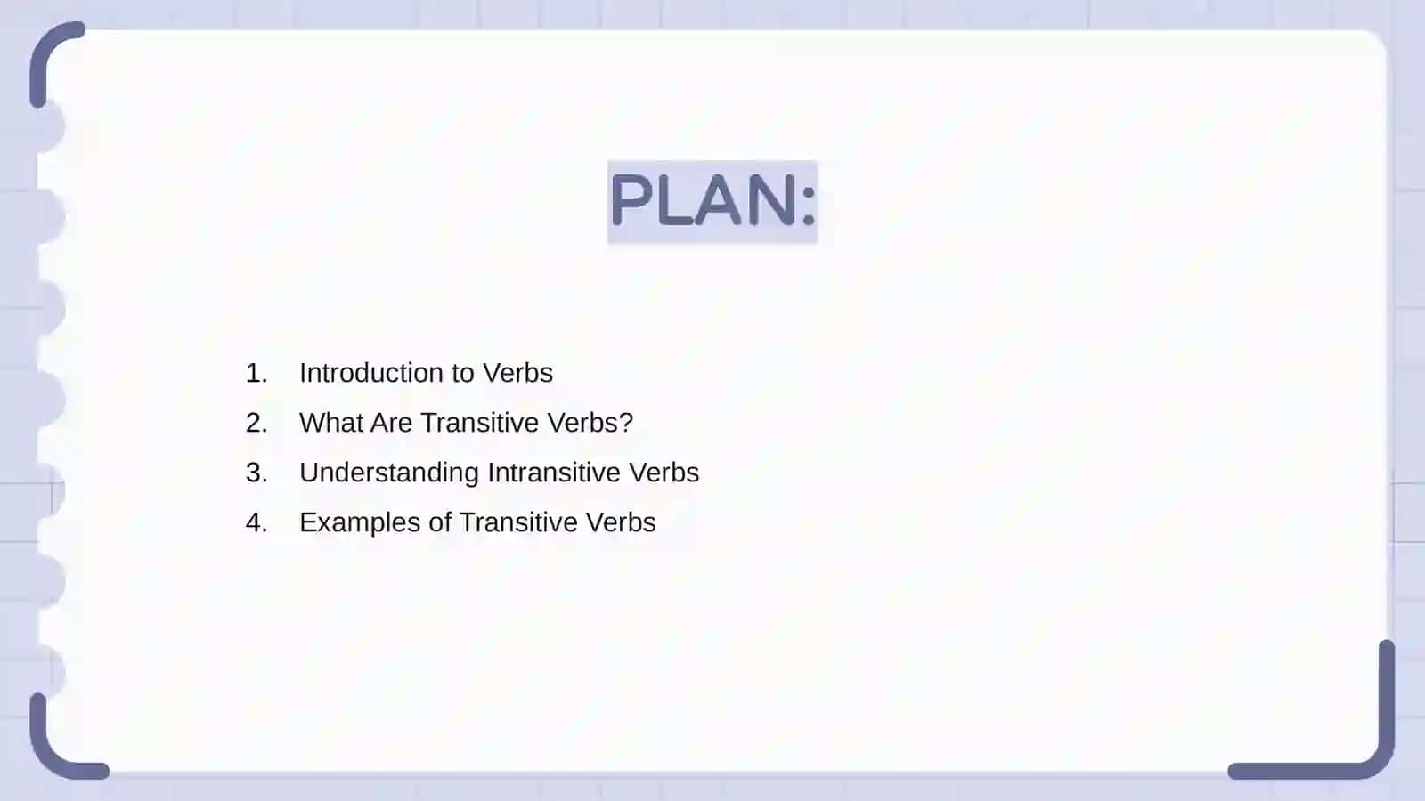 Transitive and Intransitive Verbs 2