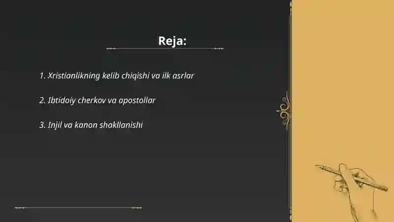 Xristianlar tarixi 2