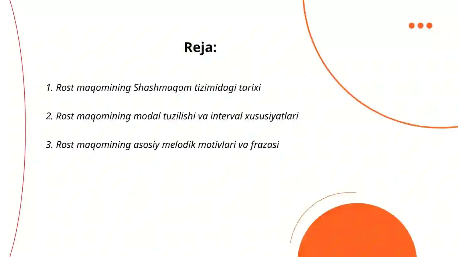 Rost Maqomi Shashmaqom 2