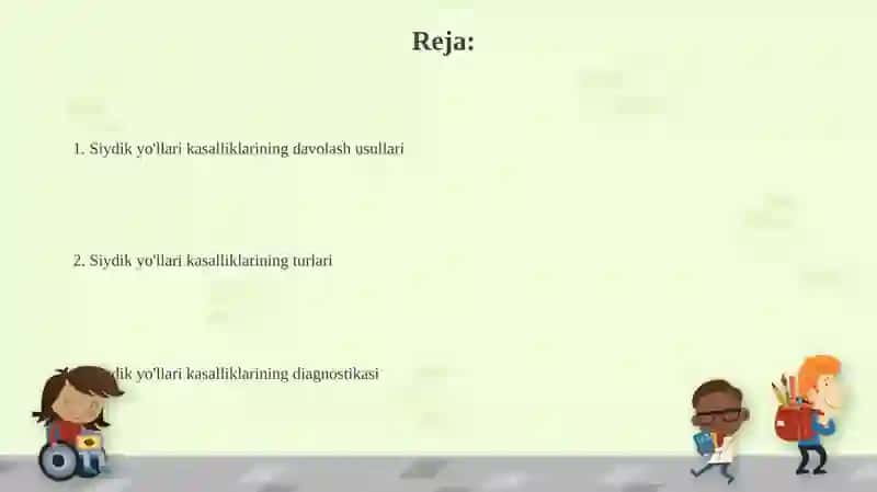 Siydik tanosil kasalliklari 2