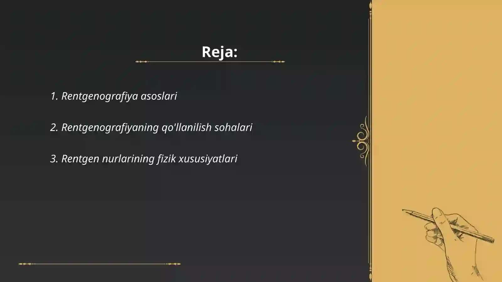 Rentgenografiya asoslari 2