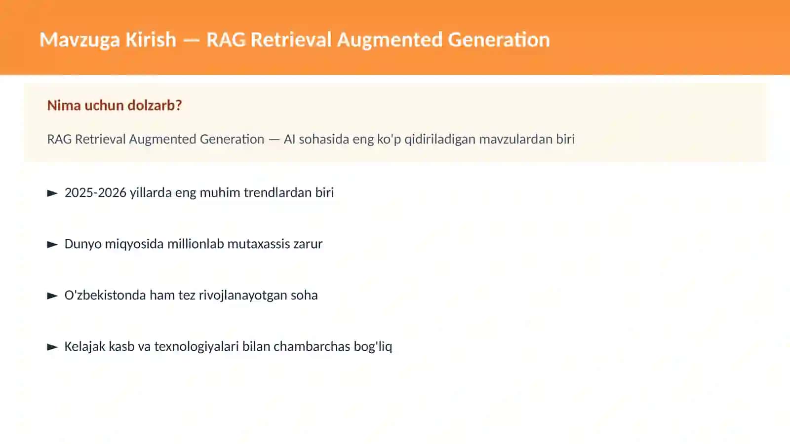 RAG Retrieval Augmented Generation 2