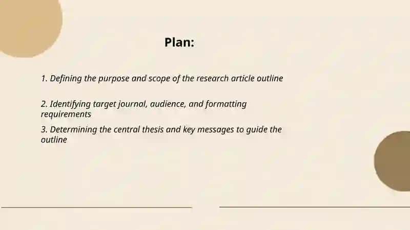 Writing a research article outline 2