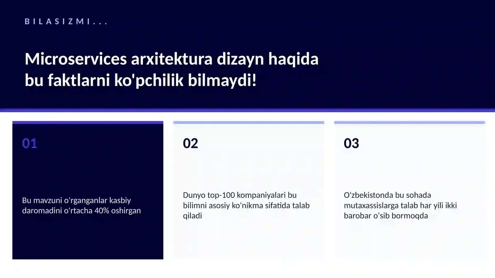 Microservices arxitektura dizayn 2