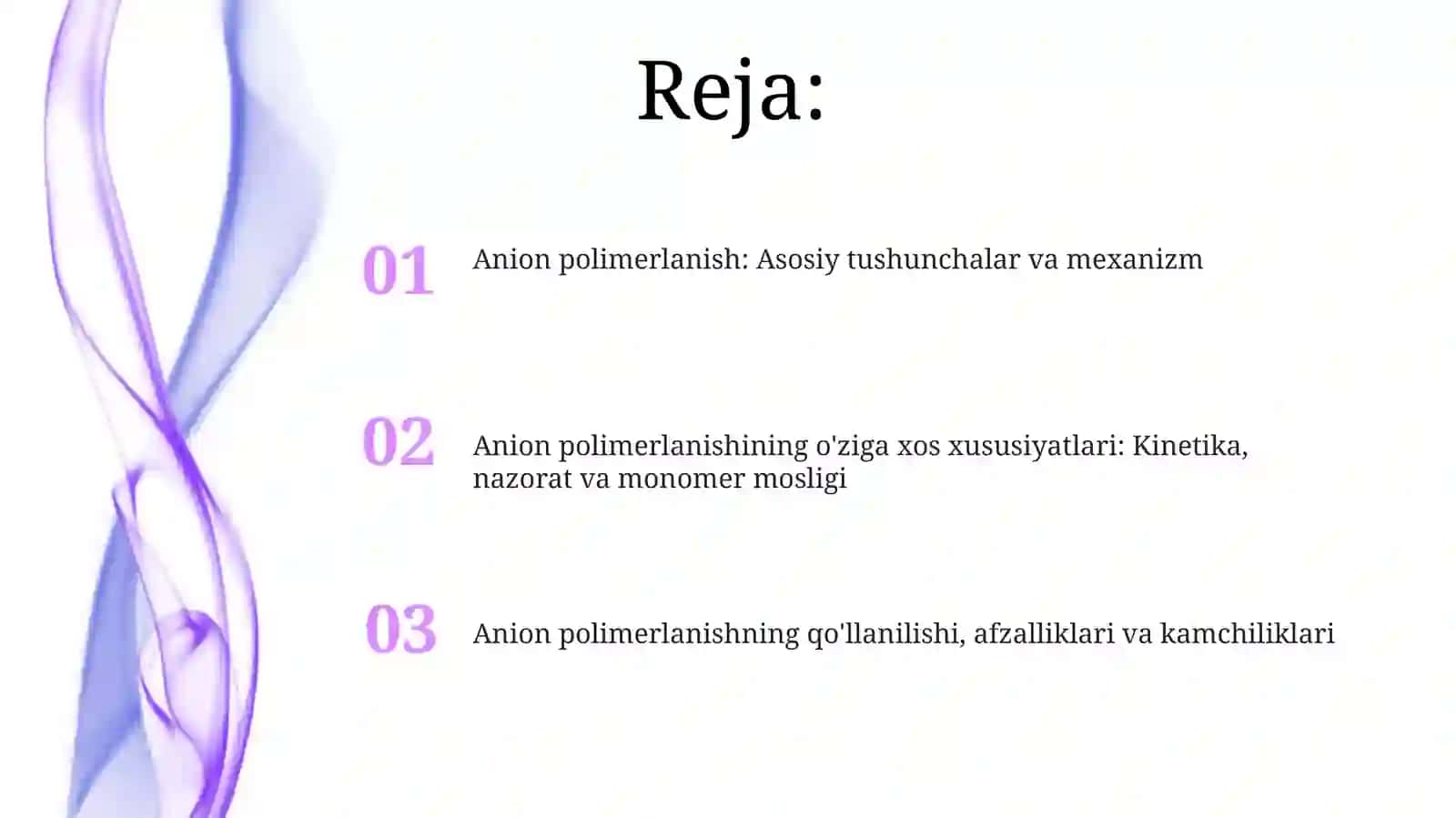 Anion polimerlanish 2