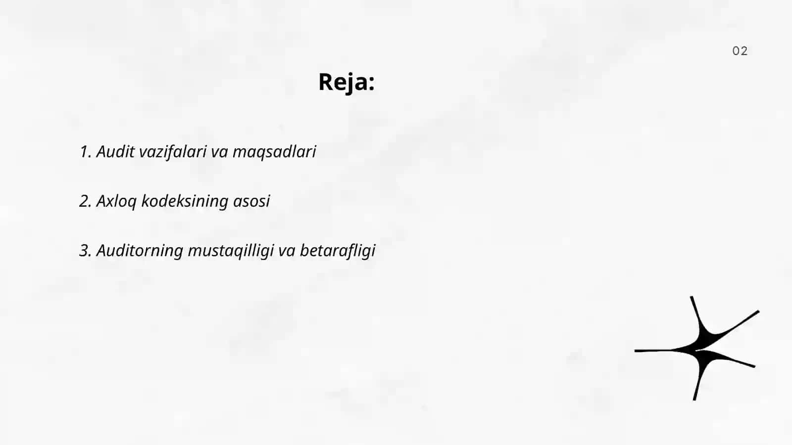 Auditning axloq kodeksi va uning maqsadi 2