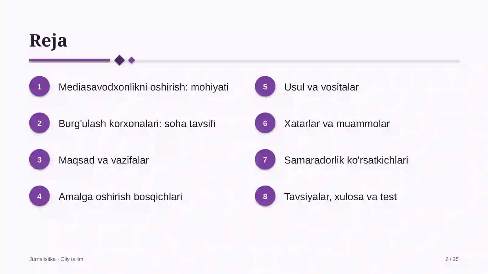 Burg'ulash korxonalarida mediasavodxonlikni oshirish 2