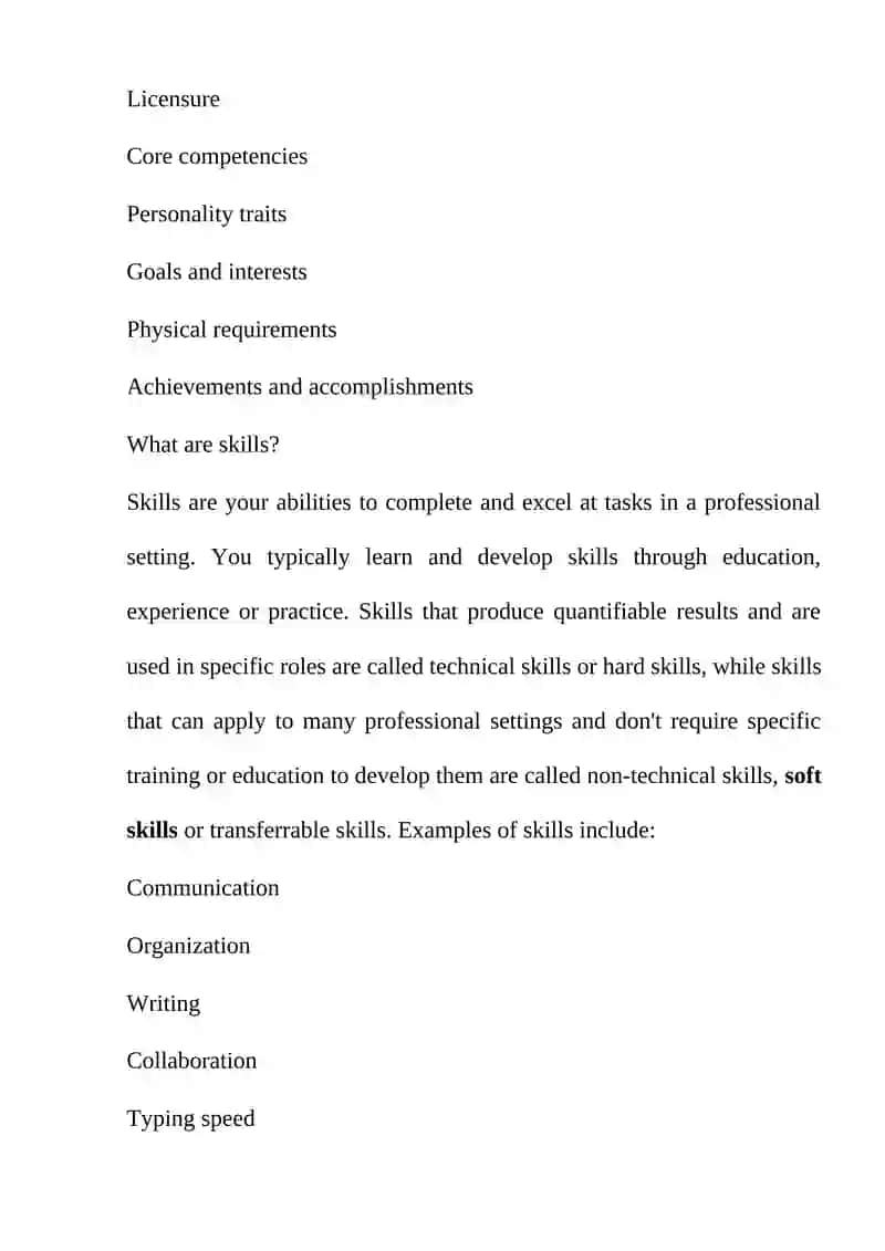 Qualifications vs. Skills 2