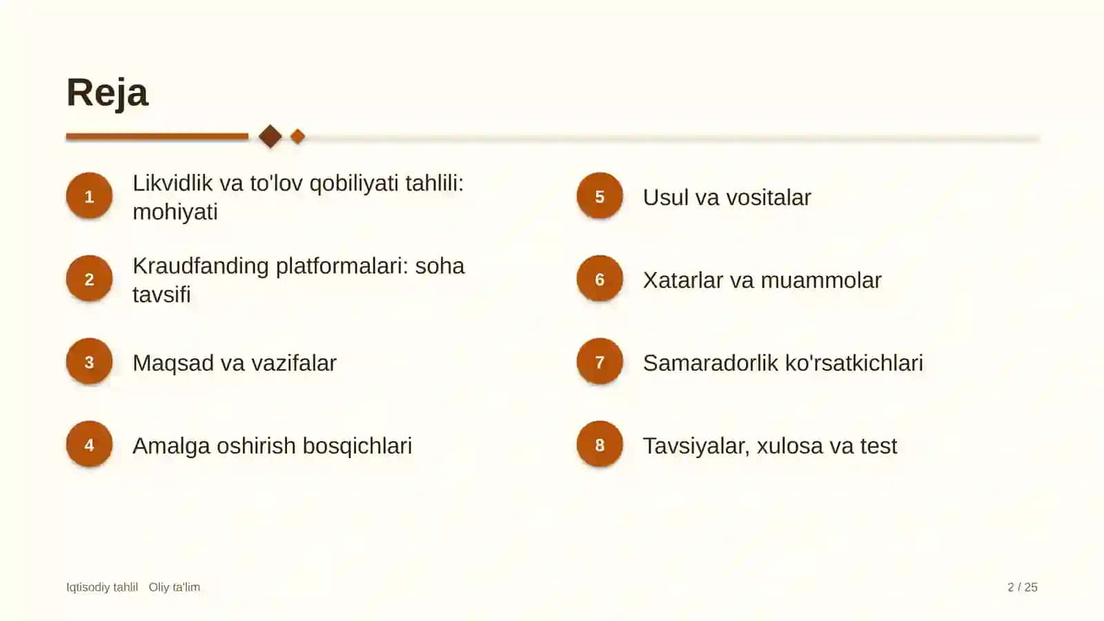 Kraudfanding platformalarida likvidlik va to'lov qobiliyati tahlili 2