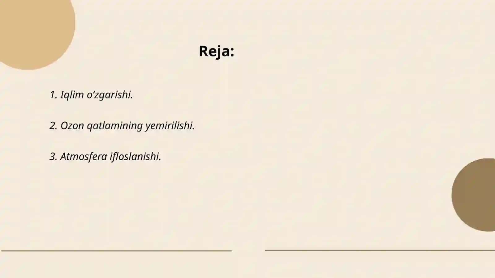 Iqlim oʻzgarishi 2
