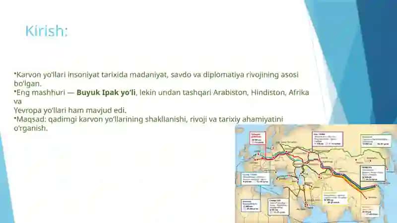 QADIMGI KARVON YO‘LLARI VA ULARNING TARIXI 2