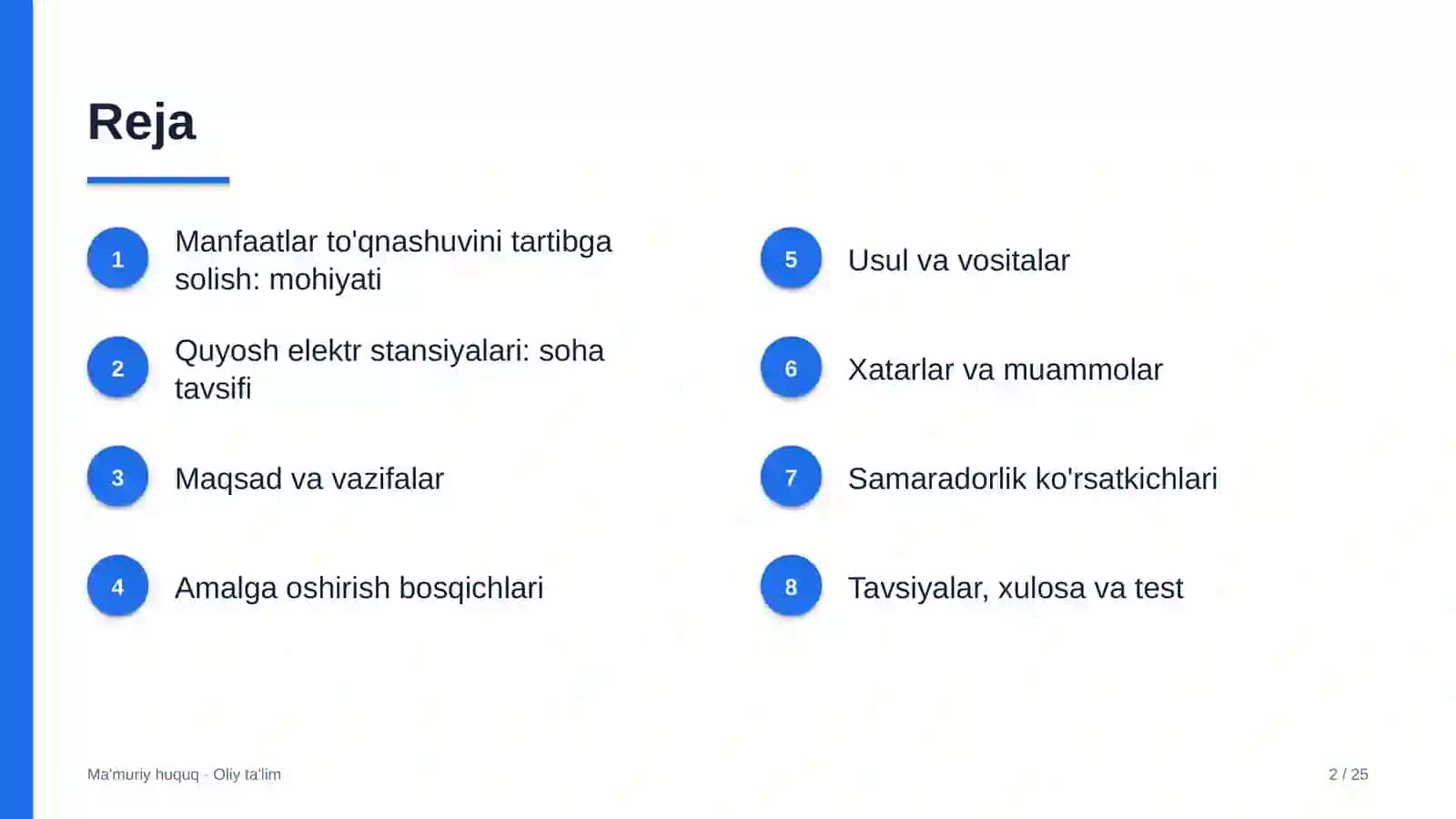 quyosh elektr stansiyalarida manfaatlar to'qnashuvini tartibga solish 5589 2