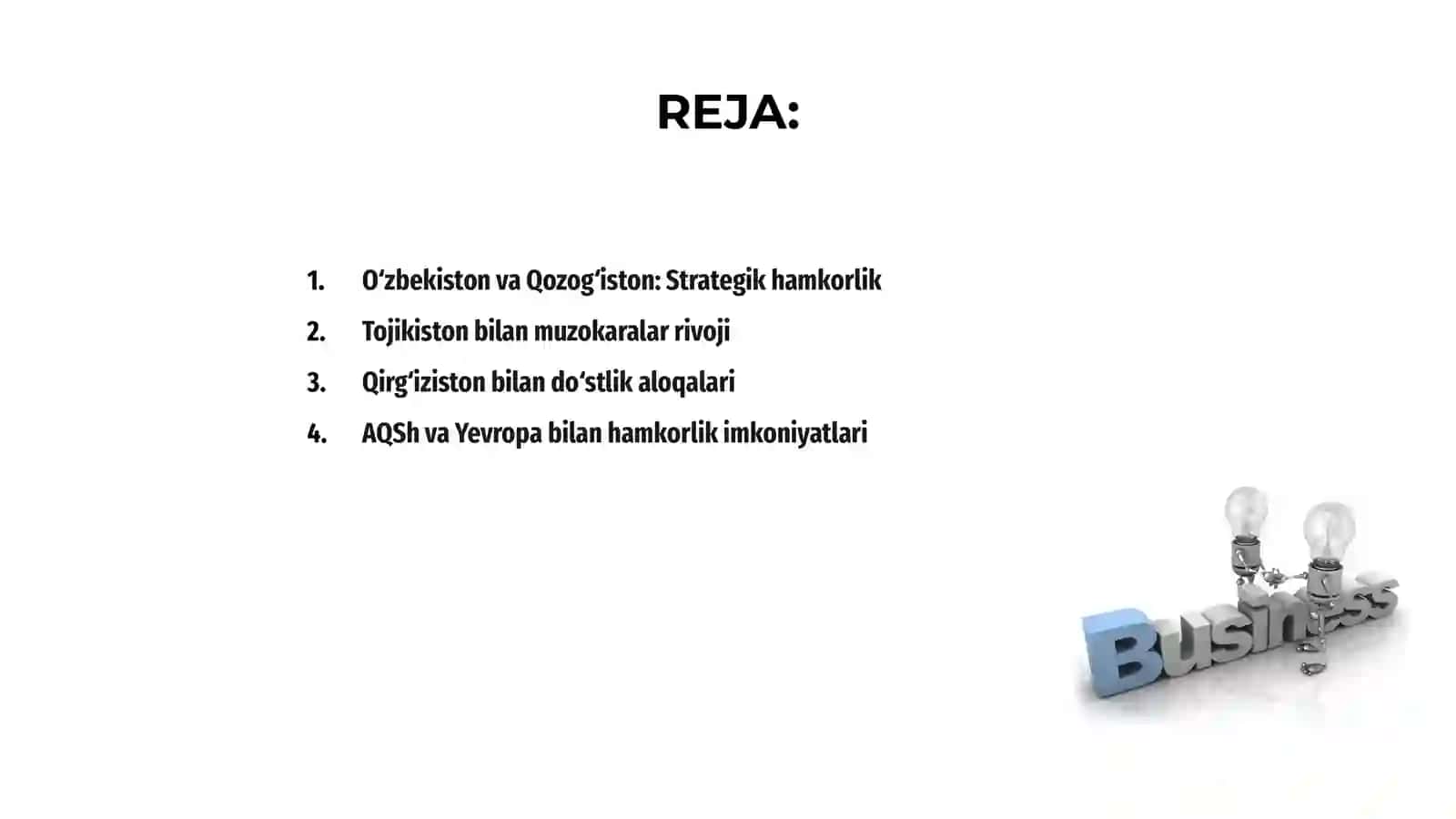 Oʻzbekiston va Qozogʻiston: Strategik hamkorlik 2