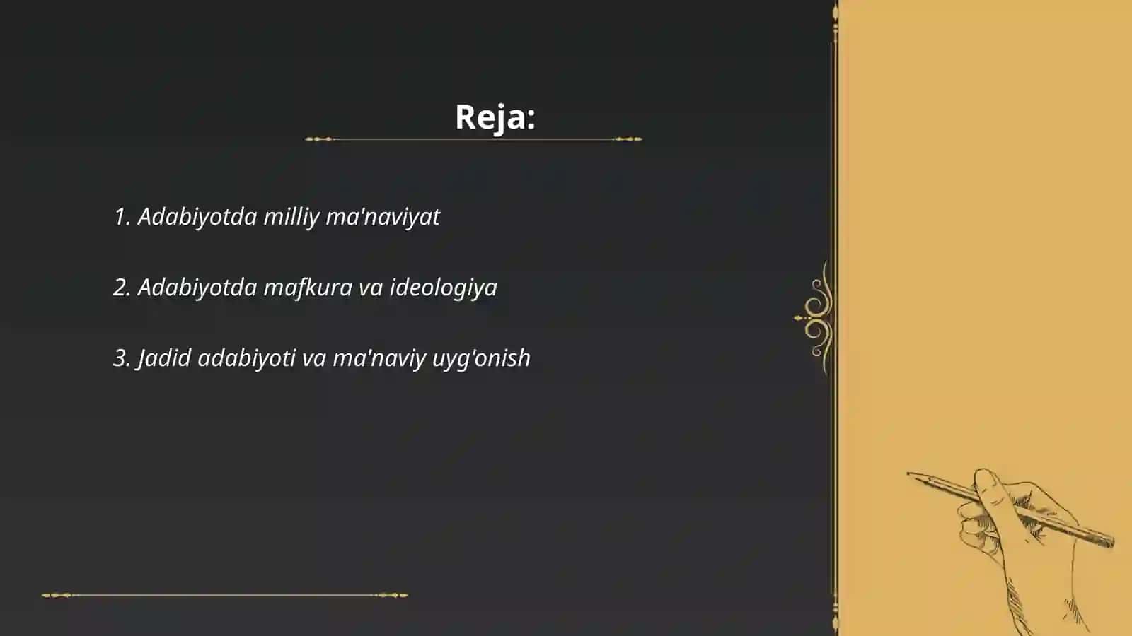 Adabiyotda Milliy Ma'naviyat 2