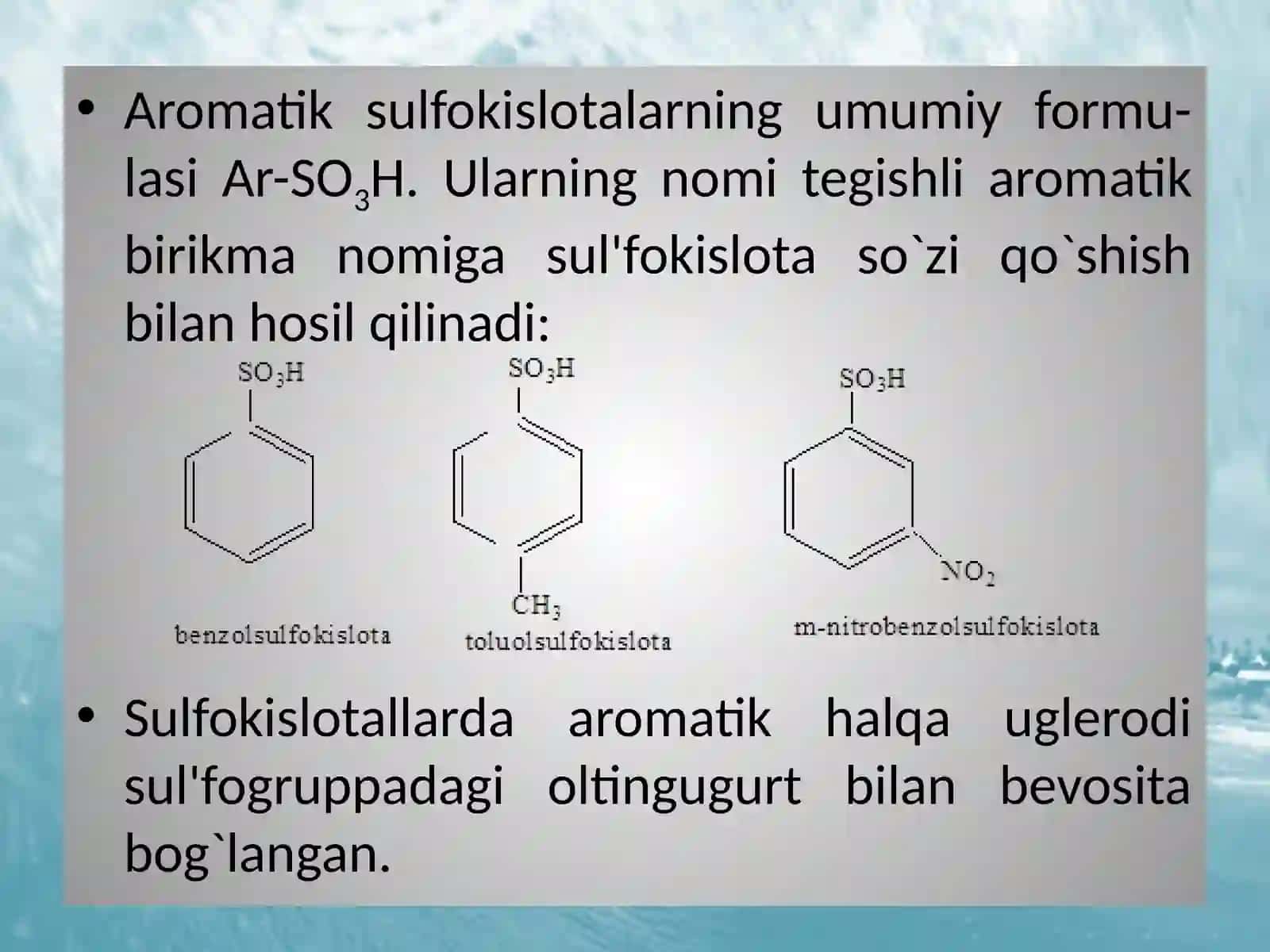 Sulfobirikmalar 2