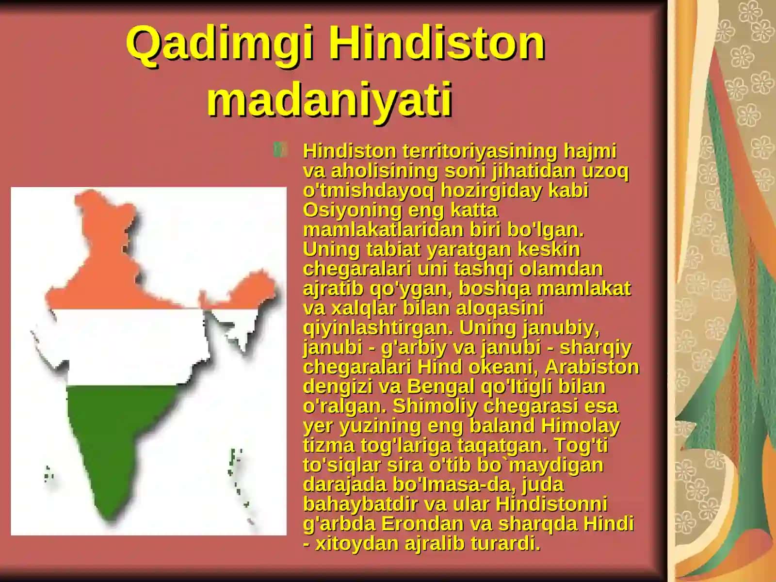 Qadimgi Hindiston madaniyati 2