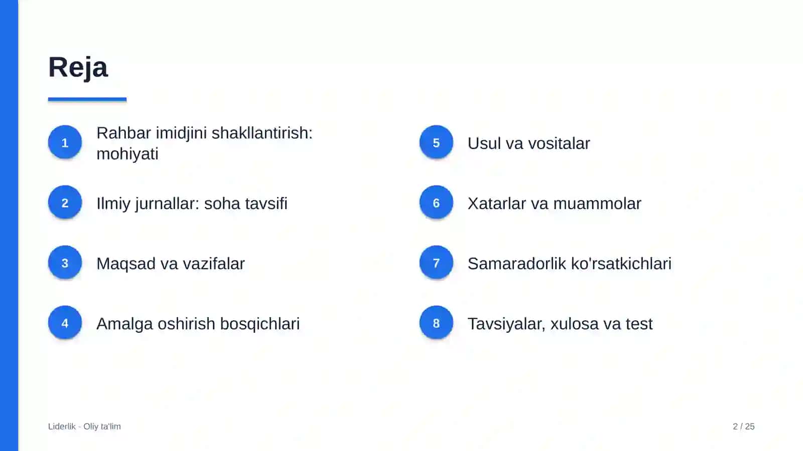 Ilmiy jurnallarda rahbar imidjini shakllantirish 2